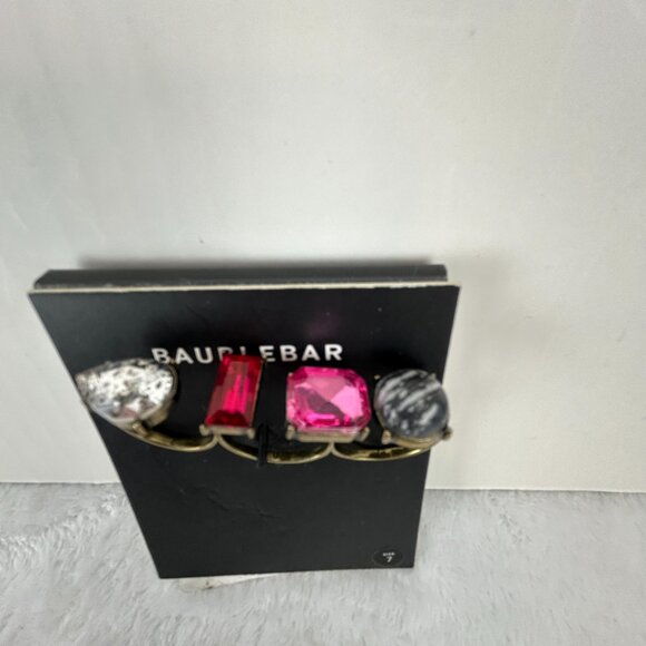 BAUBLEBAR: Triple Ring Antique gold - Size 7 - Adjustable - Picture 5 of 5